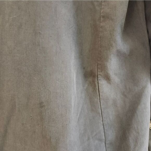 SAKS FIFTH AVENUE Real Clothes Silk Navy Blue Blazer Light-weight Suit Jacket - Picture 7 of 12